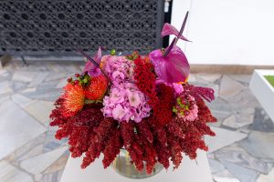 praca egzaminacyjna na florystkę